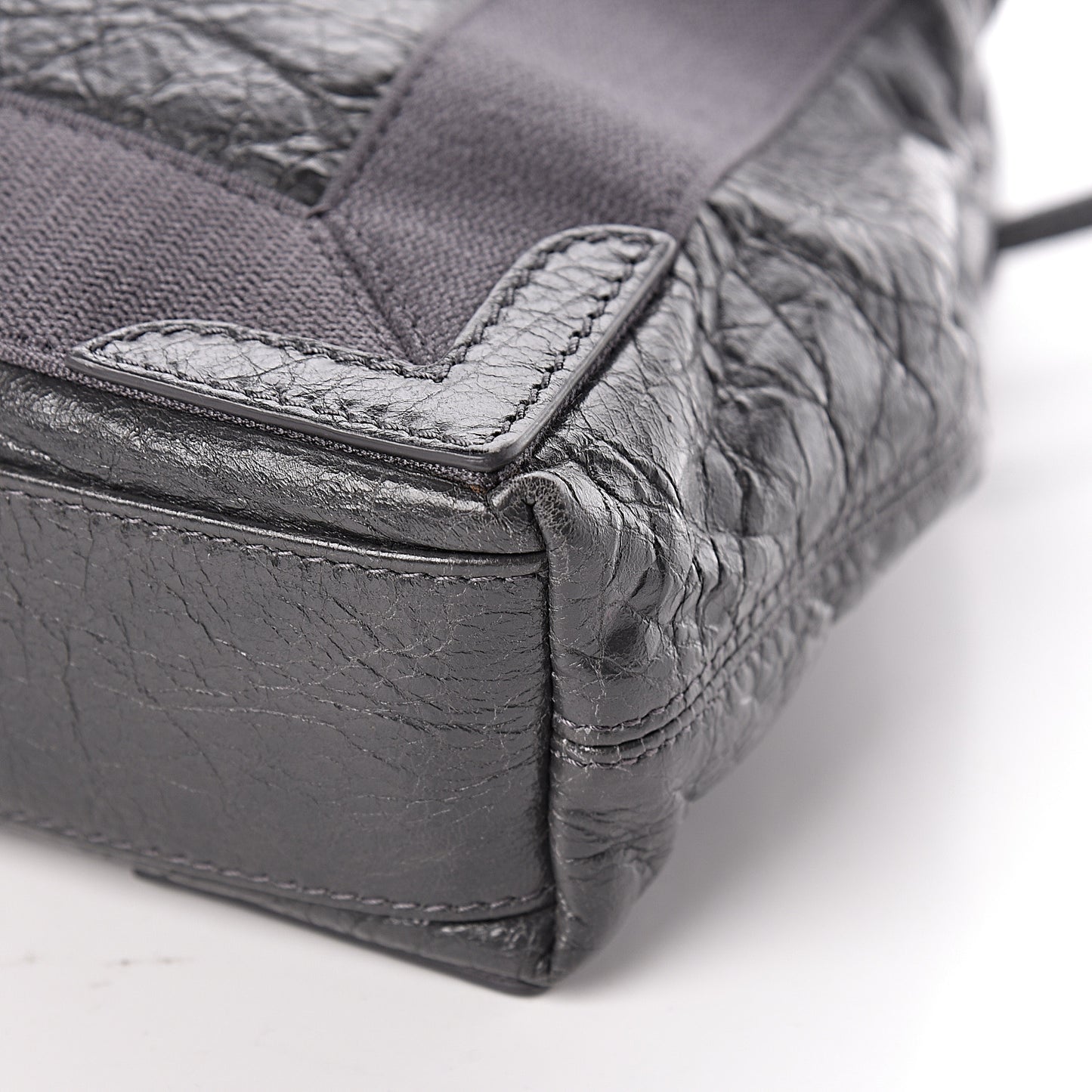 Agneau XS Cabas Tote Black Anthracite