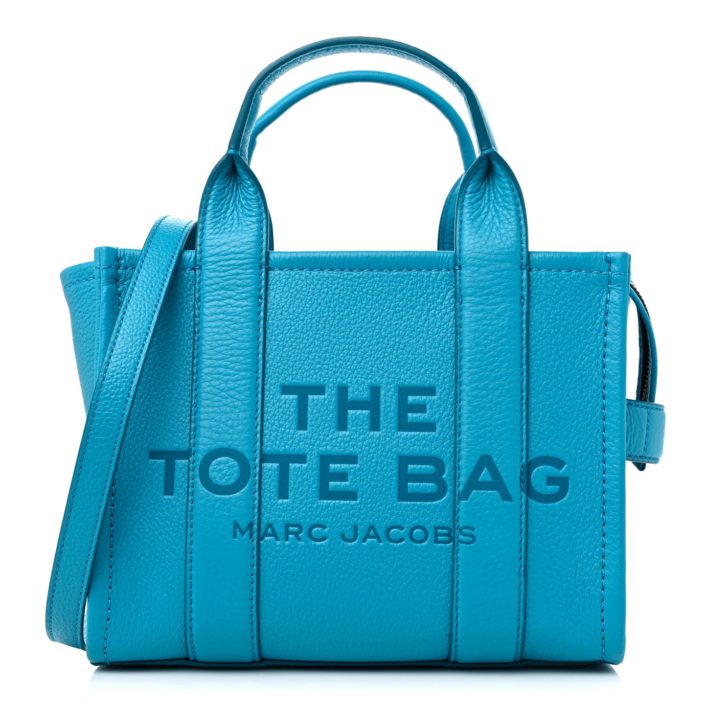 Grained Calfskin Small The Tote Bag Barrier Reef