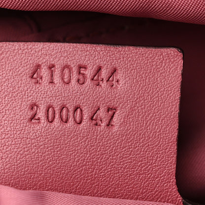 Gucci GG Supreme Monogram Blooms Small Single Buckle Backpack Beige Multicolor Dry Rose 7 of 12