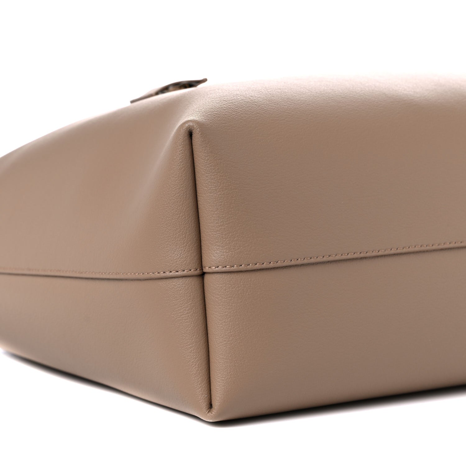 Saint Laurent Calfskin Large Shopping Tote Toffee 5 of 9