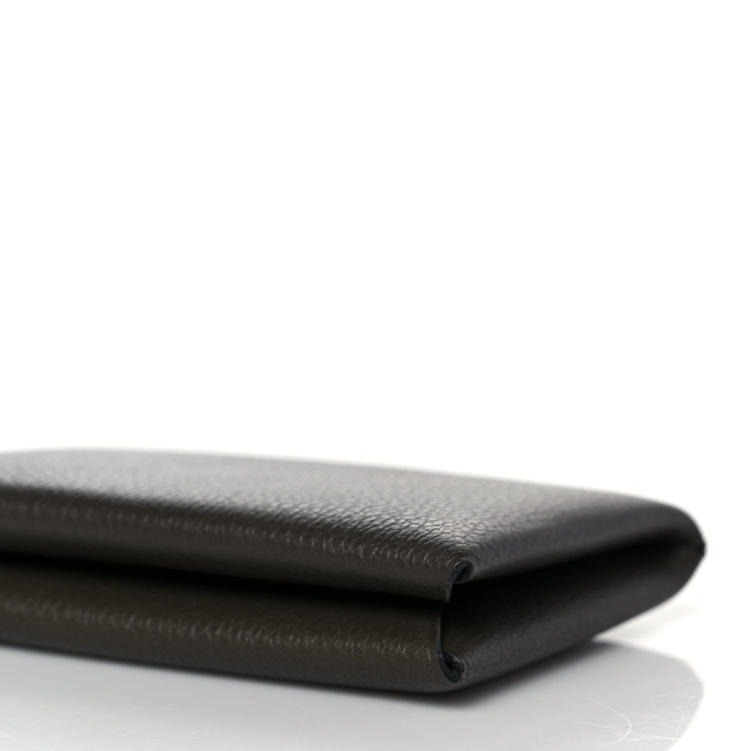 Hermes Evercolor Calvi Card Case Graphite 10 of 11