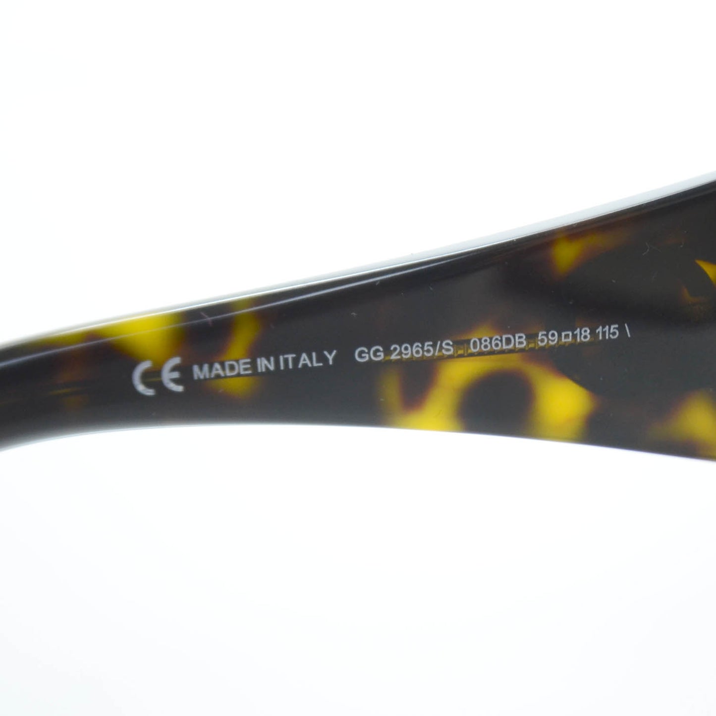 Tortoise Shell GG Sunglasses 2965S