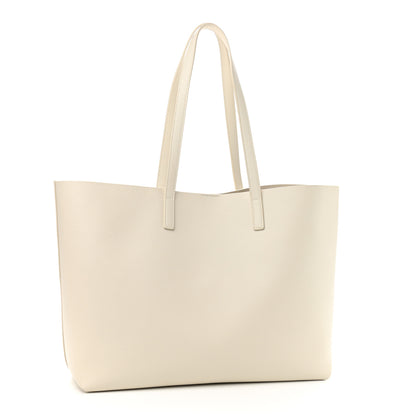 Saint Laurent Calfskin Large Shopping Tote Porcellana 4 of 12