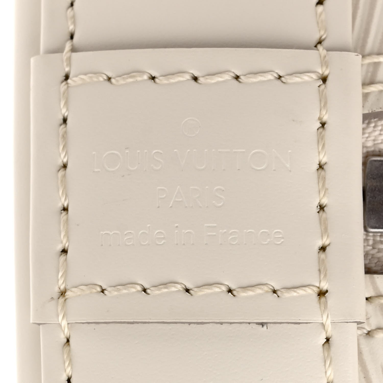 Louis Vuitton Epi Alma BB Ivory 6 of 10