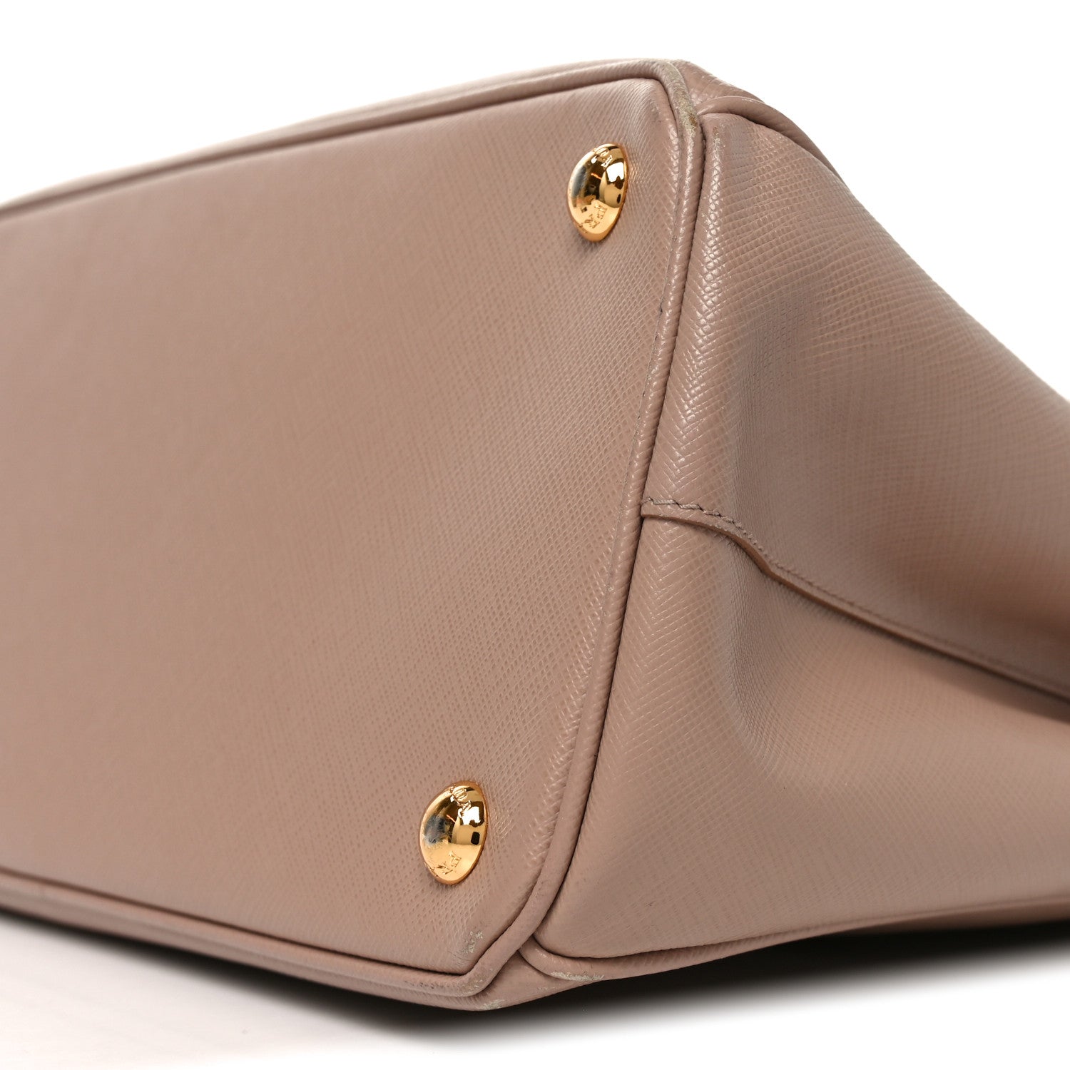 ビセラ　2袋 Prada Saffiano Small Galleria Double Zip Tote Cammeo 1864753