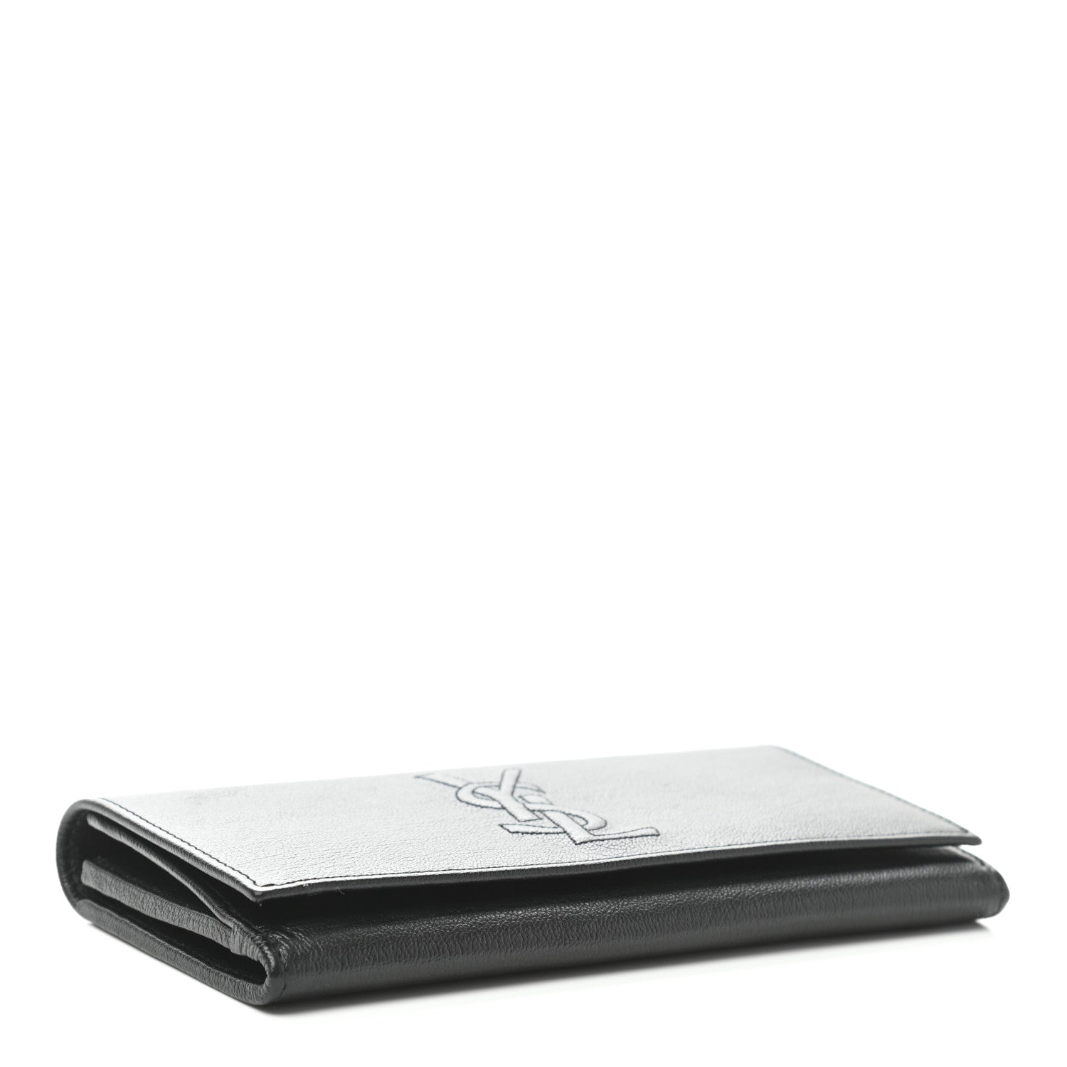 Saint Laurent Chevre Belle De Jour Flap Wallet Black 3 of 7