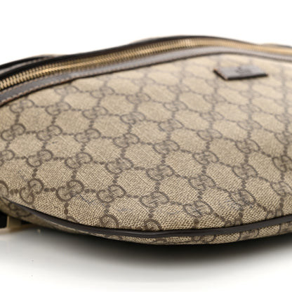 Gucci GG Supreme Monogram Belt Bag Dark Brown 9 of 13