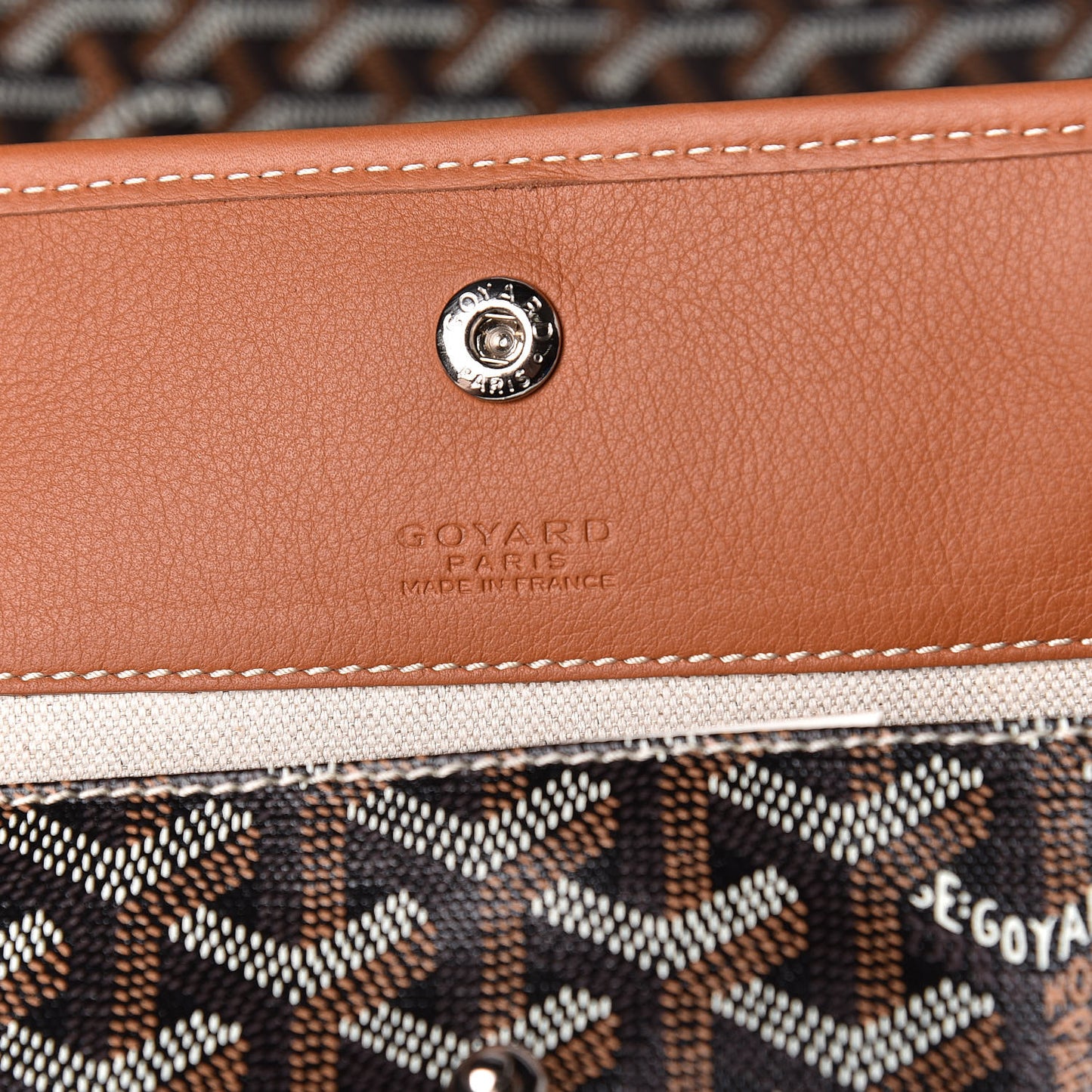 Goyardine Saint Louis GM Black Gold