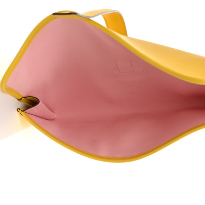 Hermes Swift Verso Jige Elan 29 Jaune De Naples Rose Confetti 5 of 8