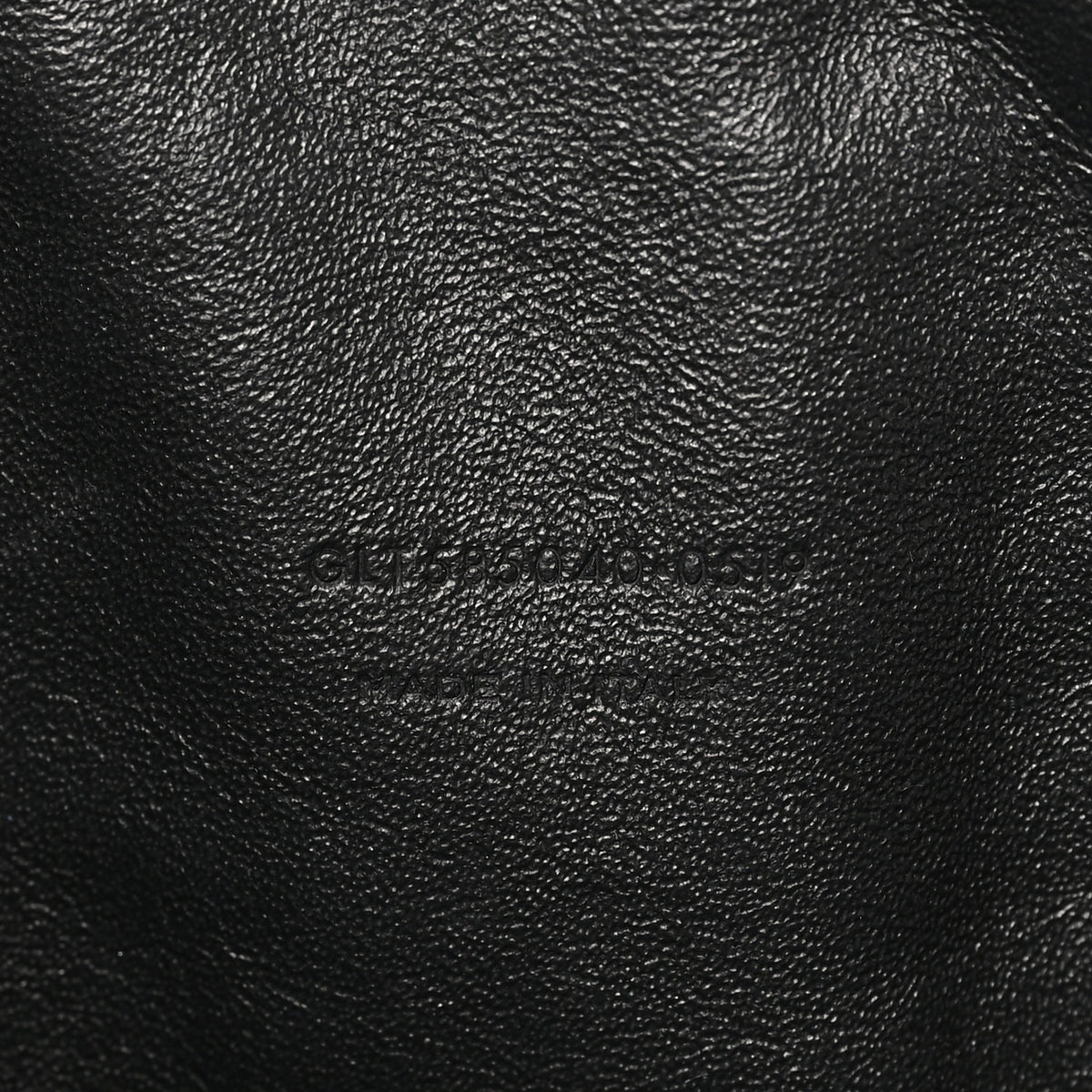 Grain De Poudre Matelasse Monogram Mini Lou Camera Bag Black