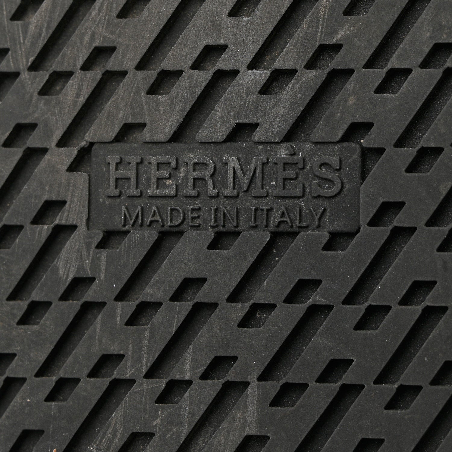 Hermes Calfskin Mens Chypre Sandals 44 Black 8 of 11