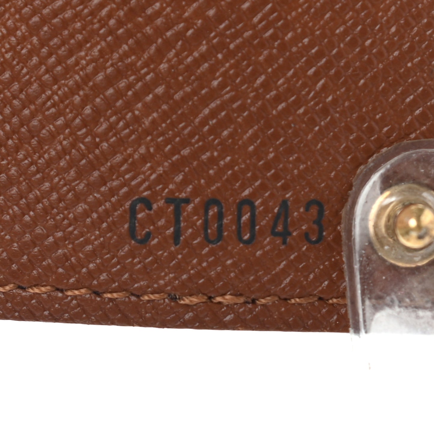 Monogram Credit Card Photo Holder