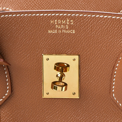 Hermes Courchevel Birkin 35 Gold 17 of 35
