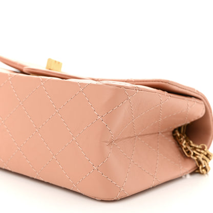 Chanel Aged Calfskin Quilted 2.55 Reissue Mini Flap Beige 10 of 10