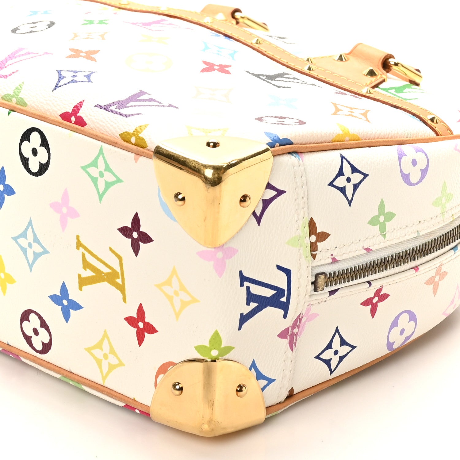 Louis Vuitton Monogram Multicolor Trouville White 9 of 9