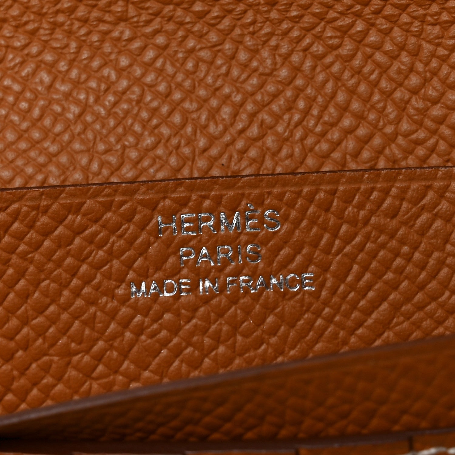 Hermes Epsom Bearn Compact Wallet Gold Gold 6 of 6