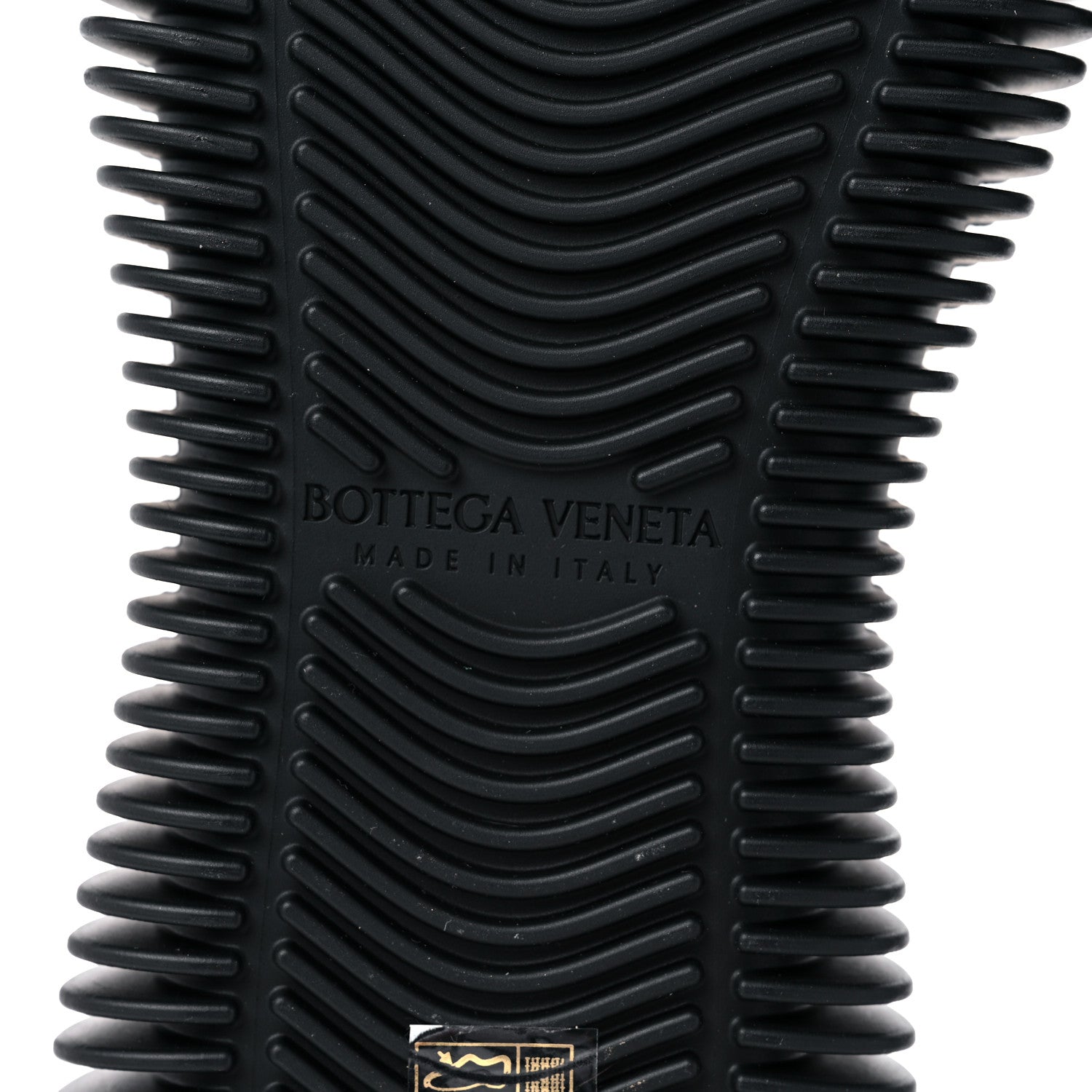 Bottega Veneta Technical Knit Mens Ripple Slip On Sneakers 43 Black Optic White 6 of 8