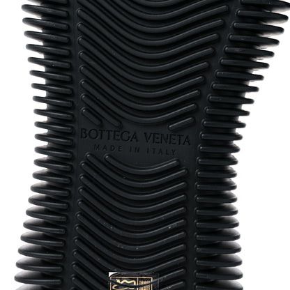 Bottega Veneta Technical Knit Mens Ripple Slip On Sneakers 43 Black Optic White 6 of 8