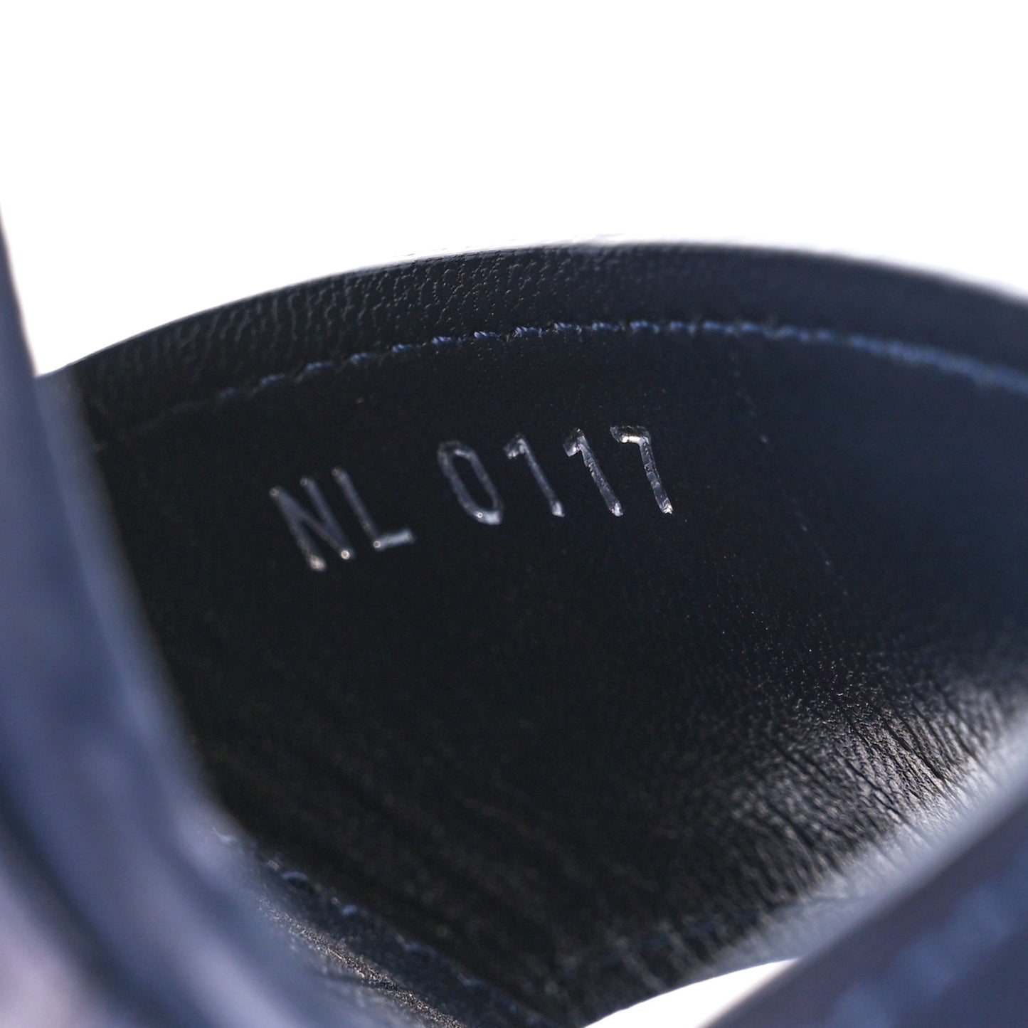 Calfskin Monogram Denim Waterfall Wedge Sandals 39 Blue