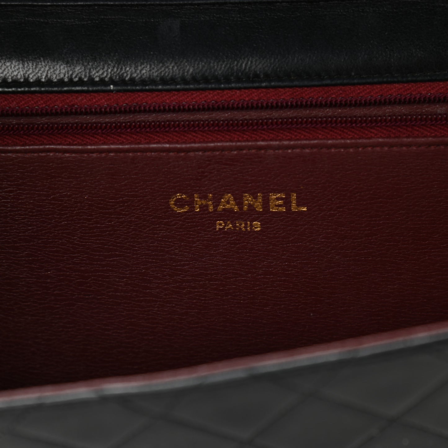 Lambskin Quilted Small Single Flap Black