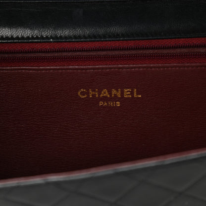 Chanel Lambskin Quilted Small Single Flap Black 6 of 19
