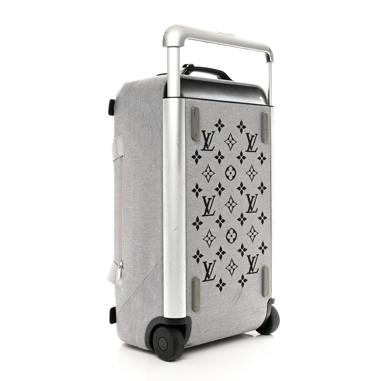 Knit Monogram Horizon Soft Duffle 55 Grey