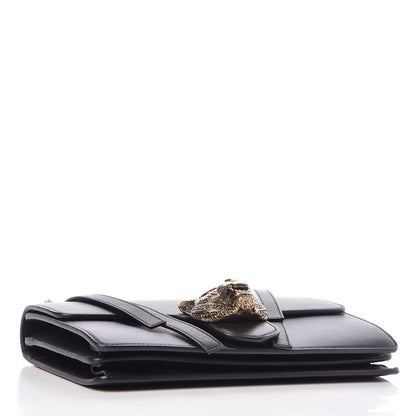 Gucci Calfskin Animalier Shoulder Bag Black 4 of 12