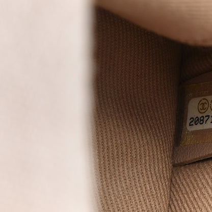 Chanel Denim Deauville Bowling Bag Beige 8 of 9