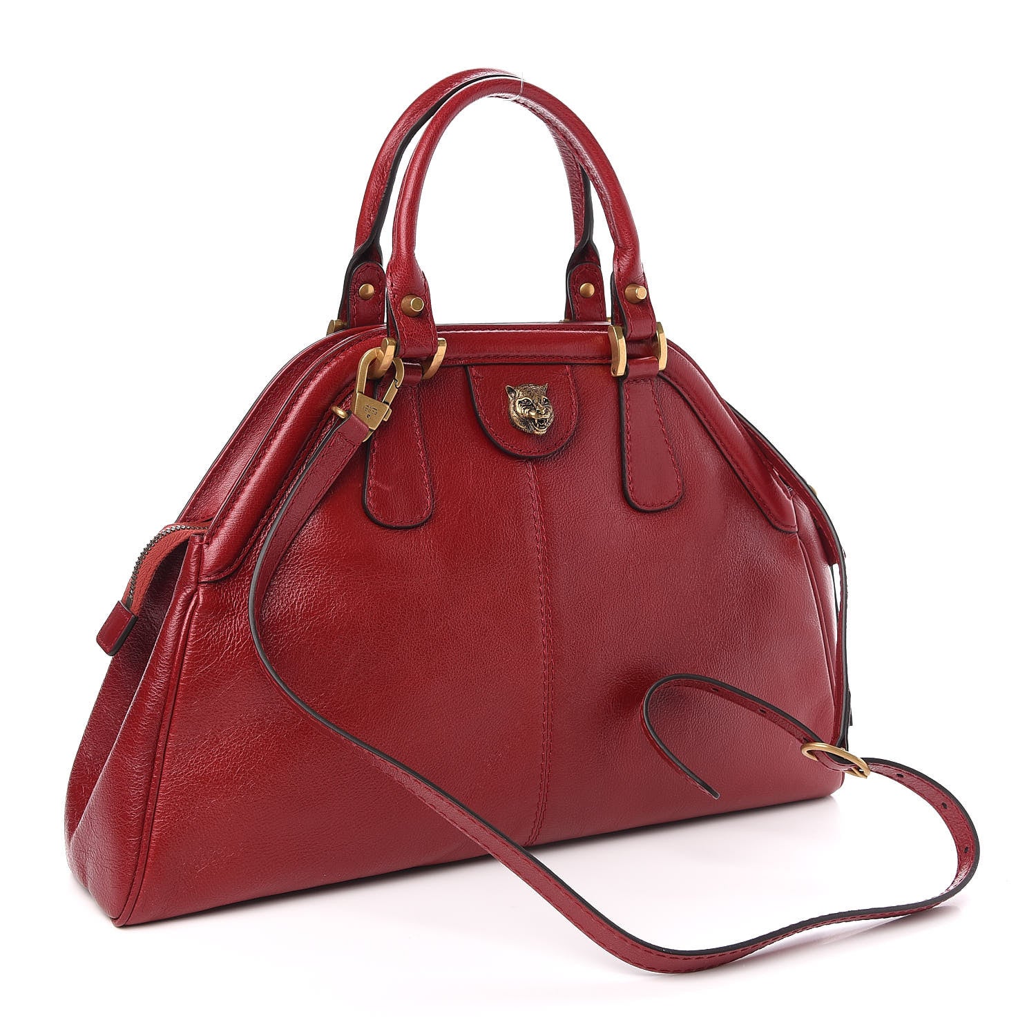 Gucci Piuma Lux Energy Medium Re(Belle) Top Handle Bag Romantic Cerise 4 of 11