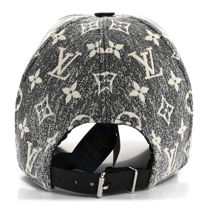 Louis Vuitton Monogram Jacquard Cap M Grey 6 of 10