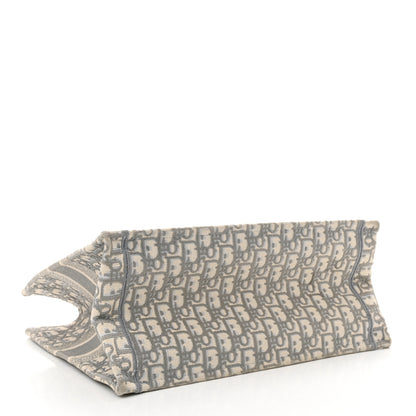 Christian Dior Oblique Medium Book Tote Grey 4 of 18