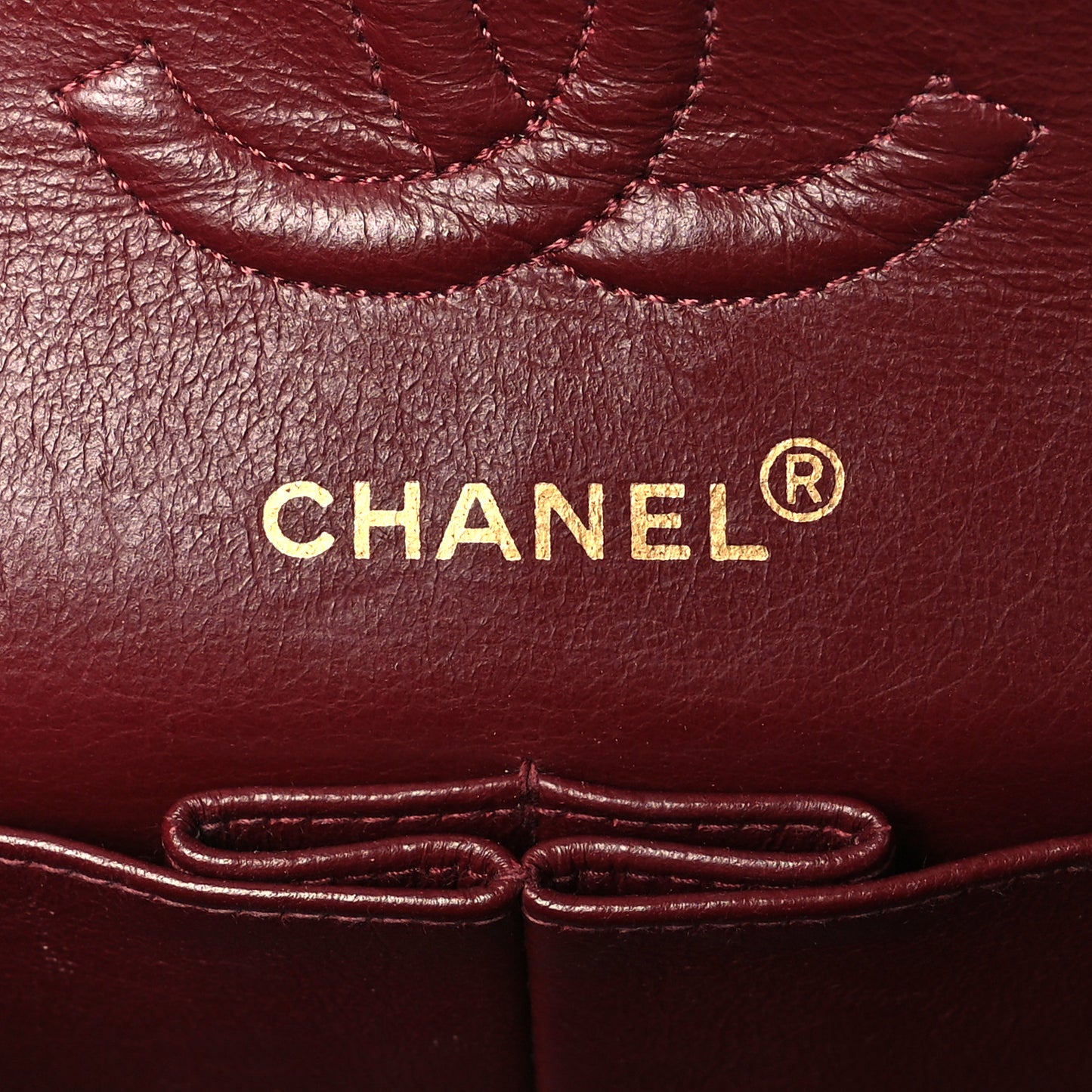 Lambskin Quilted Small Double Flap Black