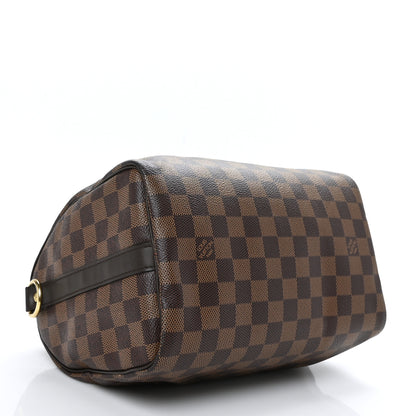 Louis Vuitton Damier Ebene Speedy Bandouliere 25 4 of 11