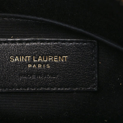 Saint Laurent Suede Matelasse Monogram Lou Camera Bag Cinnamon 6 of 8