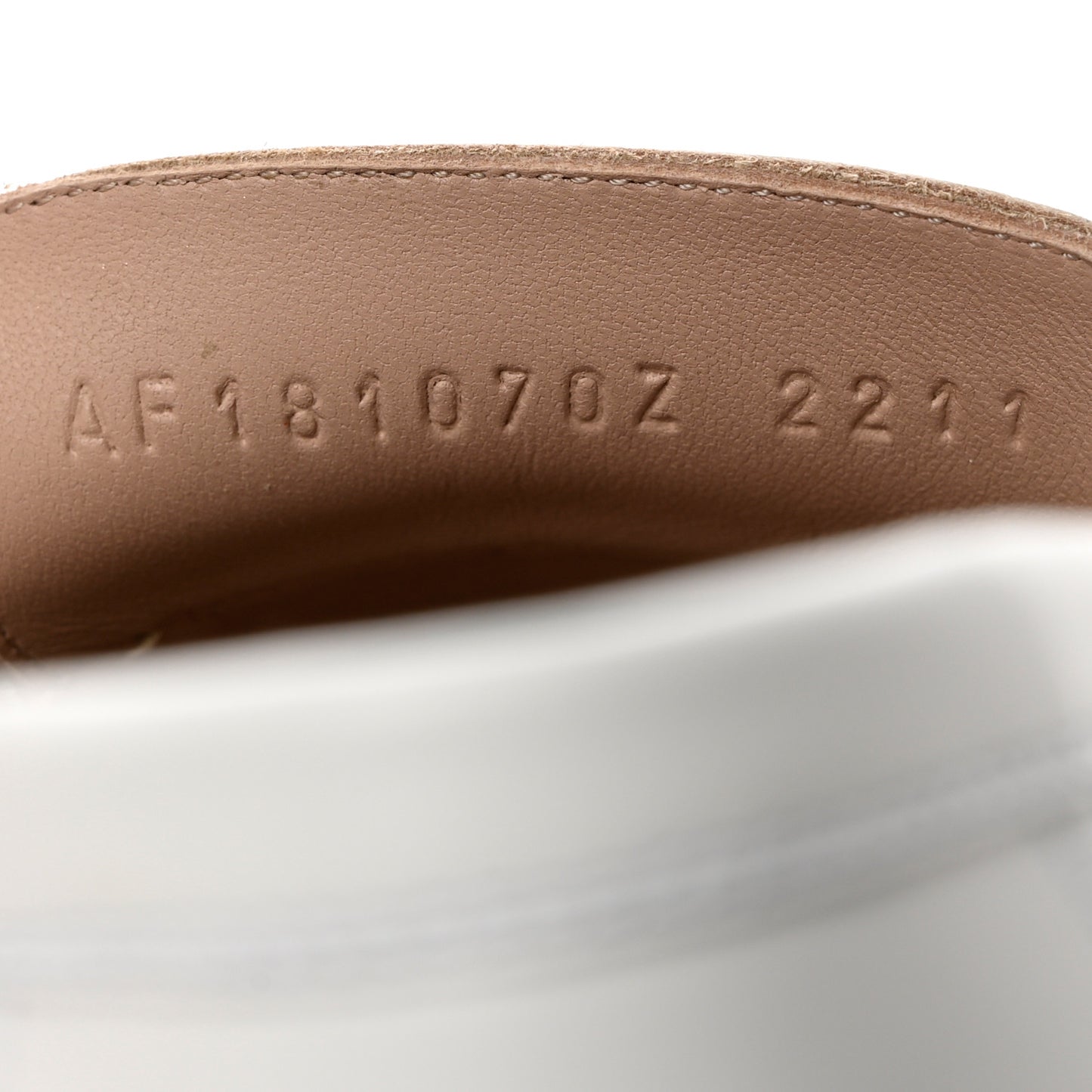 Goatskin Womens Royal Loafers 38 Multicolor White