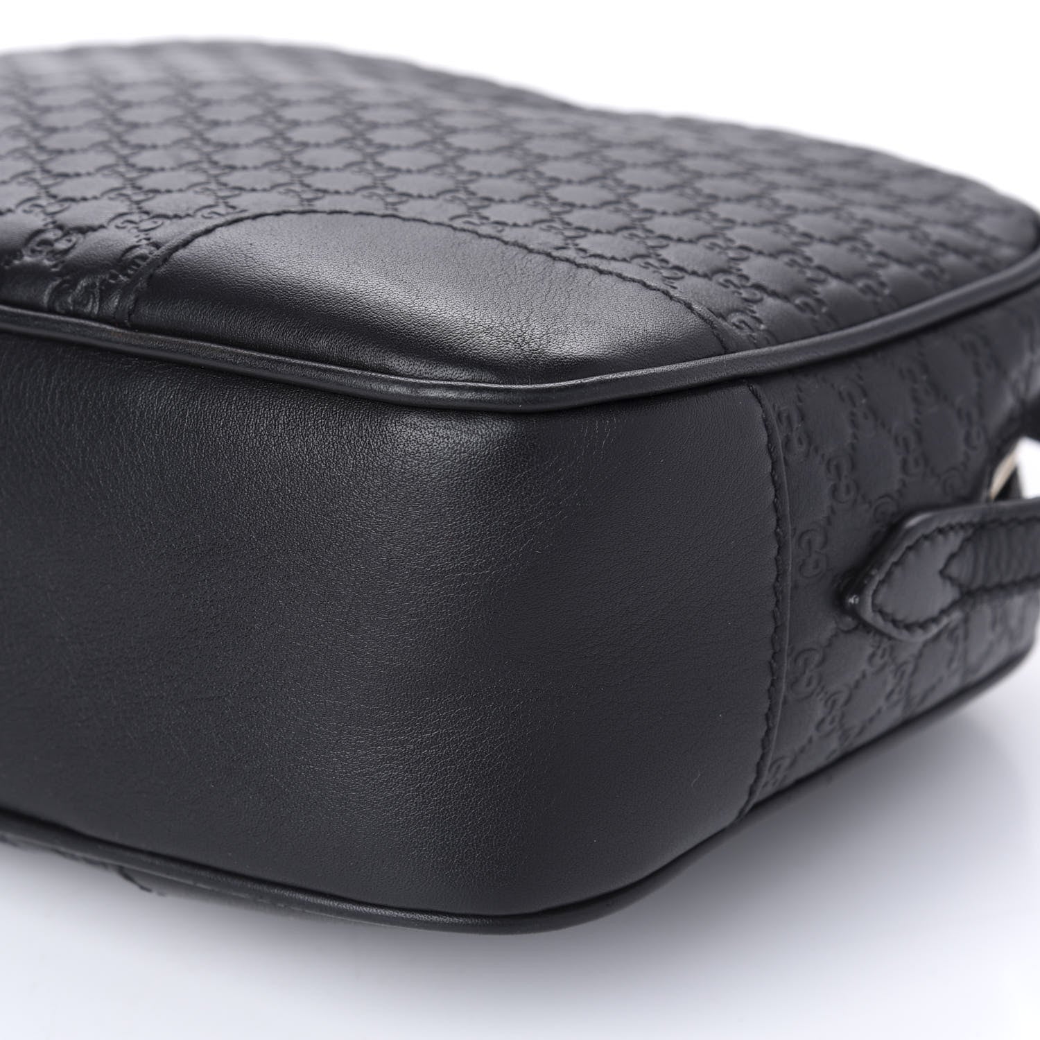 Gucci Microguccissima Mini Bree Messenger Bag Black 7 of 10
