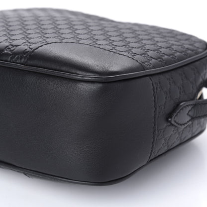 Gucci Microguccissima Mini Bree Messenger Bag Black 7 of 10