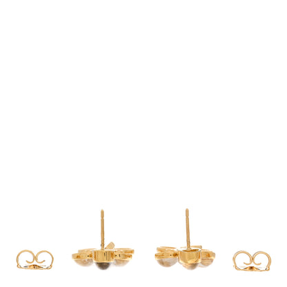 Temple St. Clair 18K Yellow Gold Moonstone Diamond Drop Earrings 3 of 4