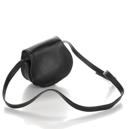 Chloe Calfskin Mini Marcie Metal Bar Trim Crossbody Bag Black 3 of 7