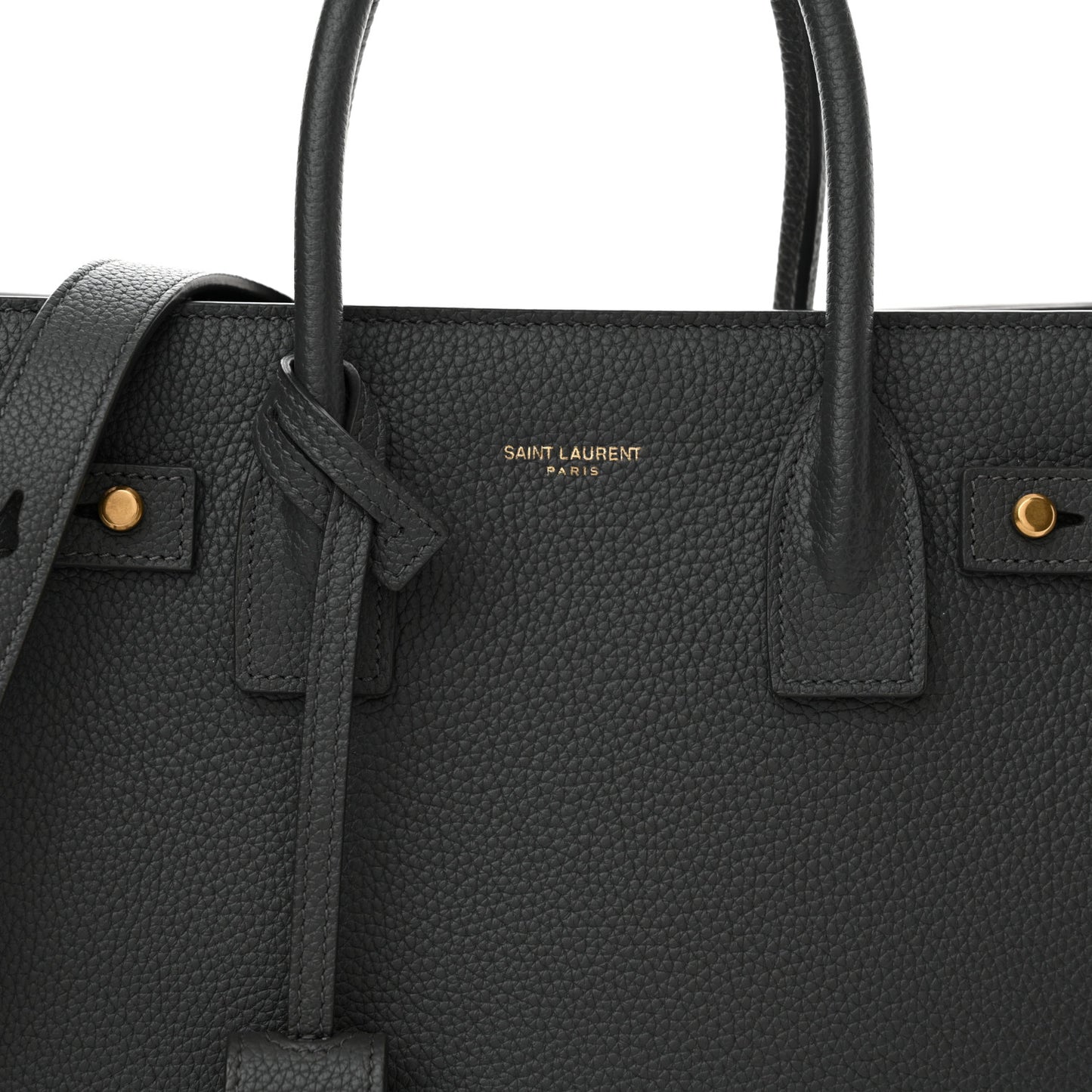 Grained Calfskin Baby Sac De Jour Souple Storm