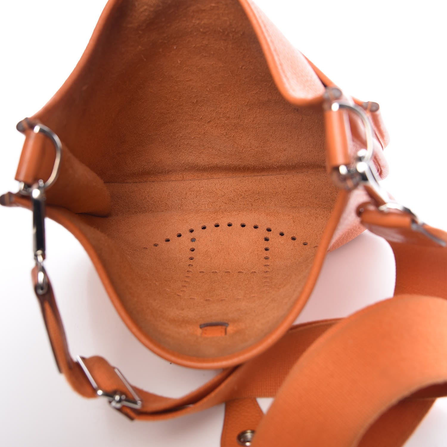 Hermes Taurillon Clemence Evelyne III PM Orange 5 of 15