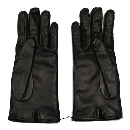 Gucci Lambskin Matelasse Marmont Gloves L Black 2 of 4