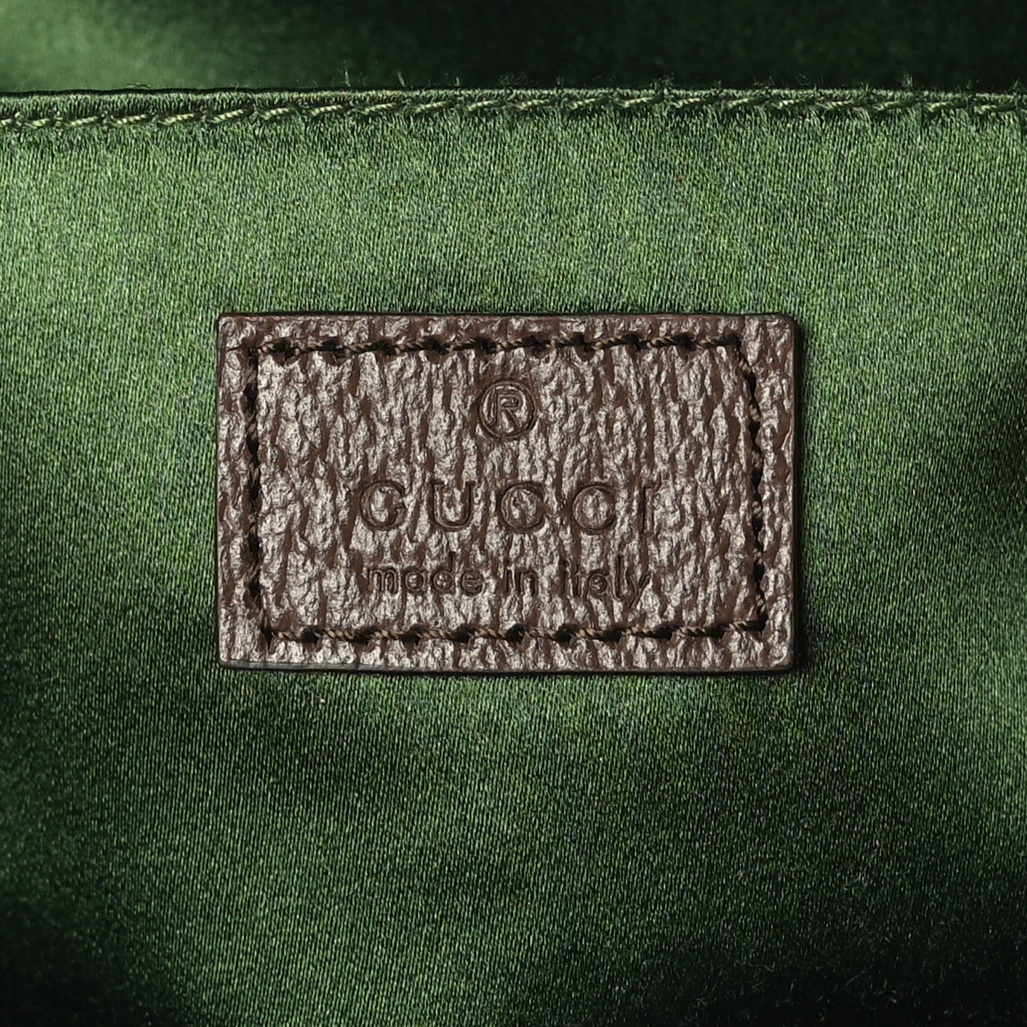 Gucci Monogram Textured Dollar Calfskin Heavy Grosgrain Web Medium Maxi Horsebit Chain Shoulder Bag Beige Ebony New Acero 6 of 8
