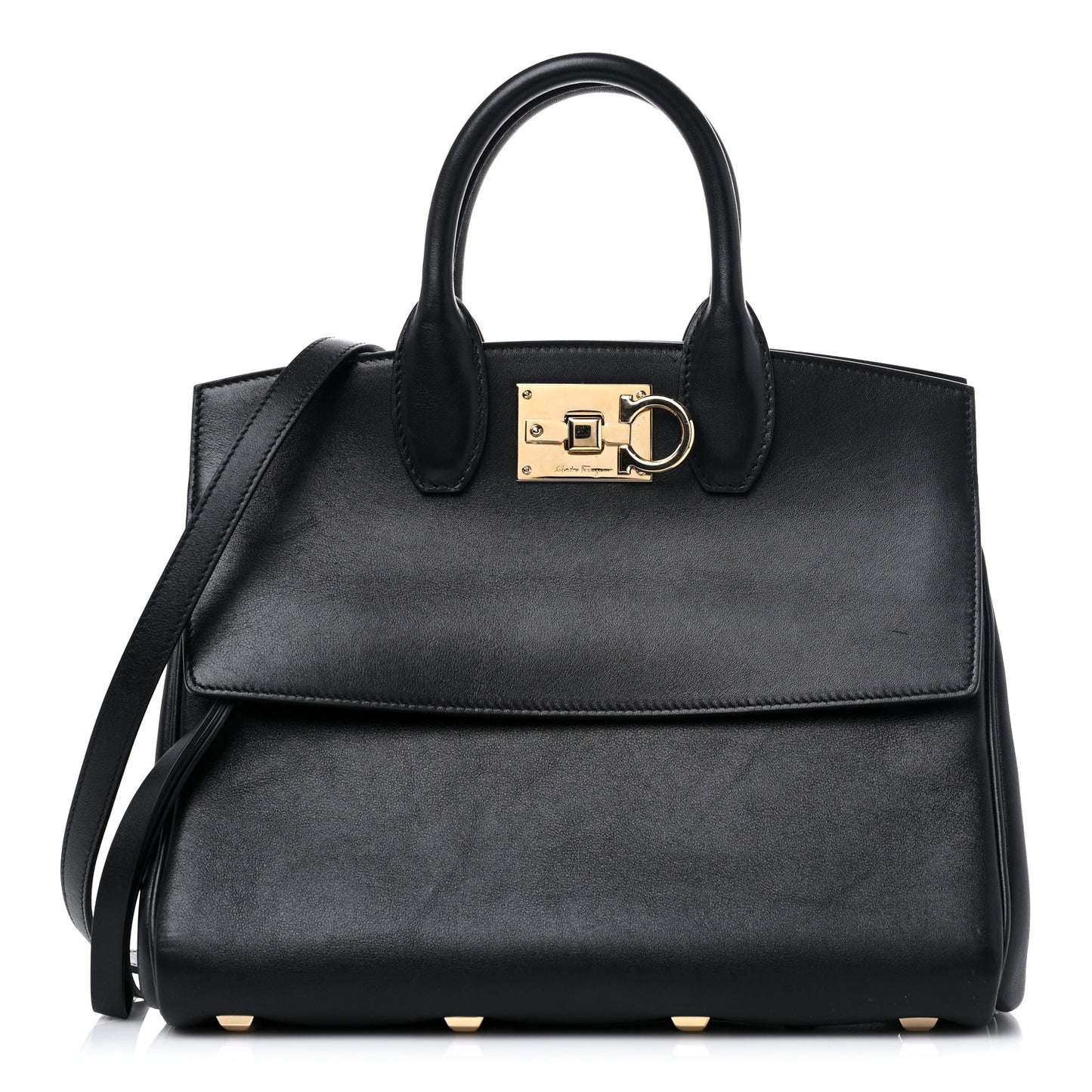 Calfskin The Studio Bag Black