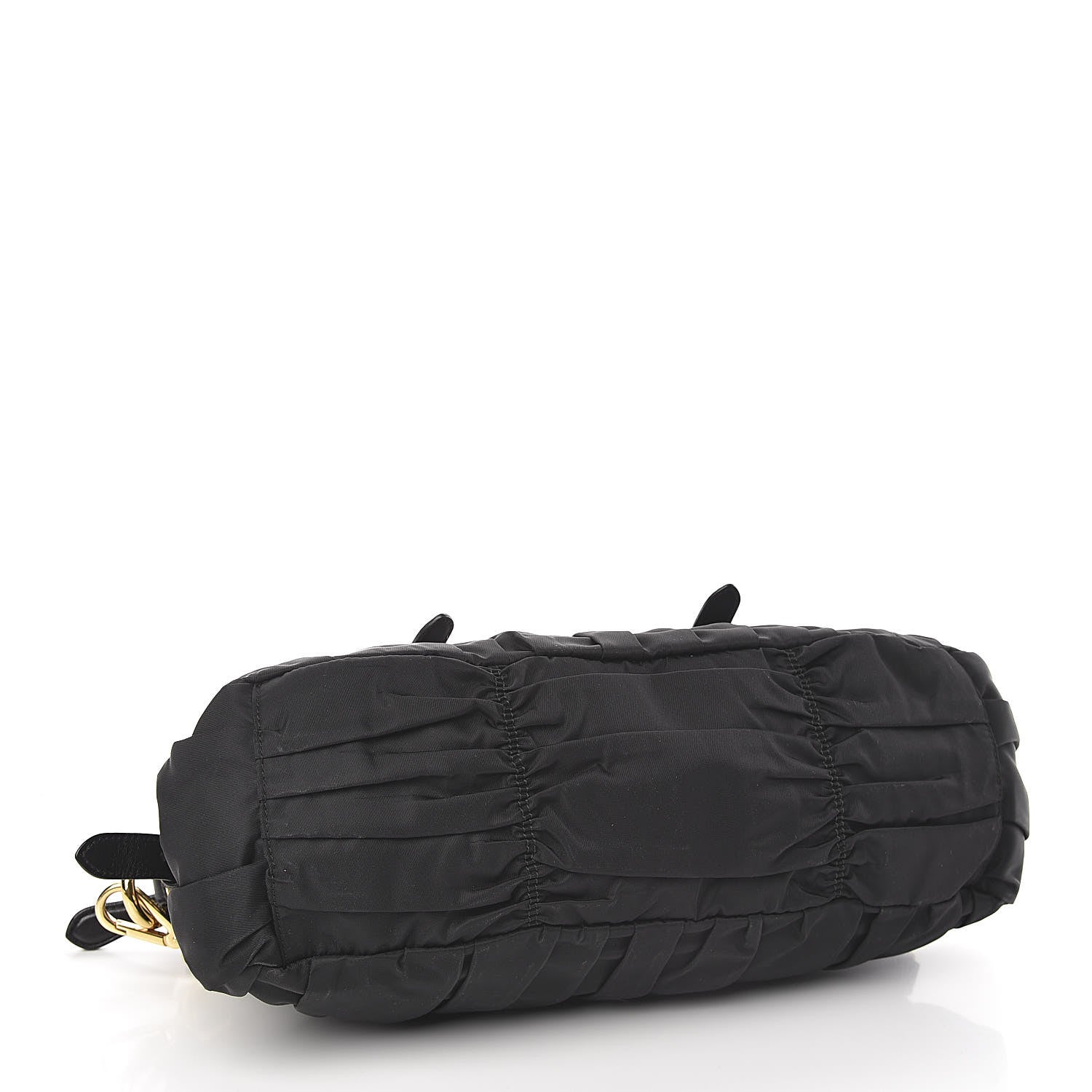 Prada Tessuto Nylon Gaufre Shopping Satchel Black 4 of 9
