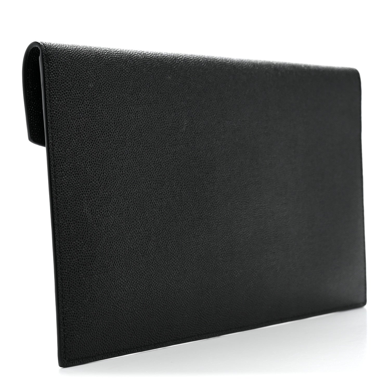 Saint Laurent Grain De Poudre Uptown Pouch Black 3 of 7