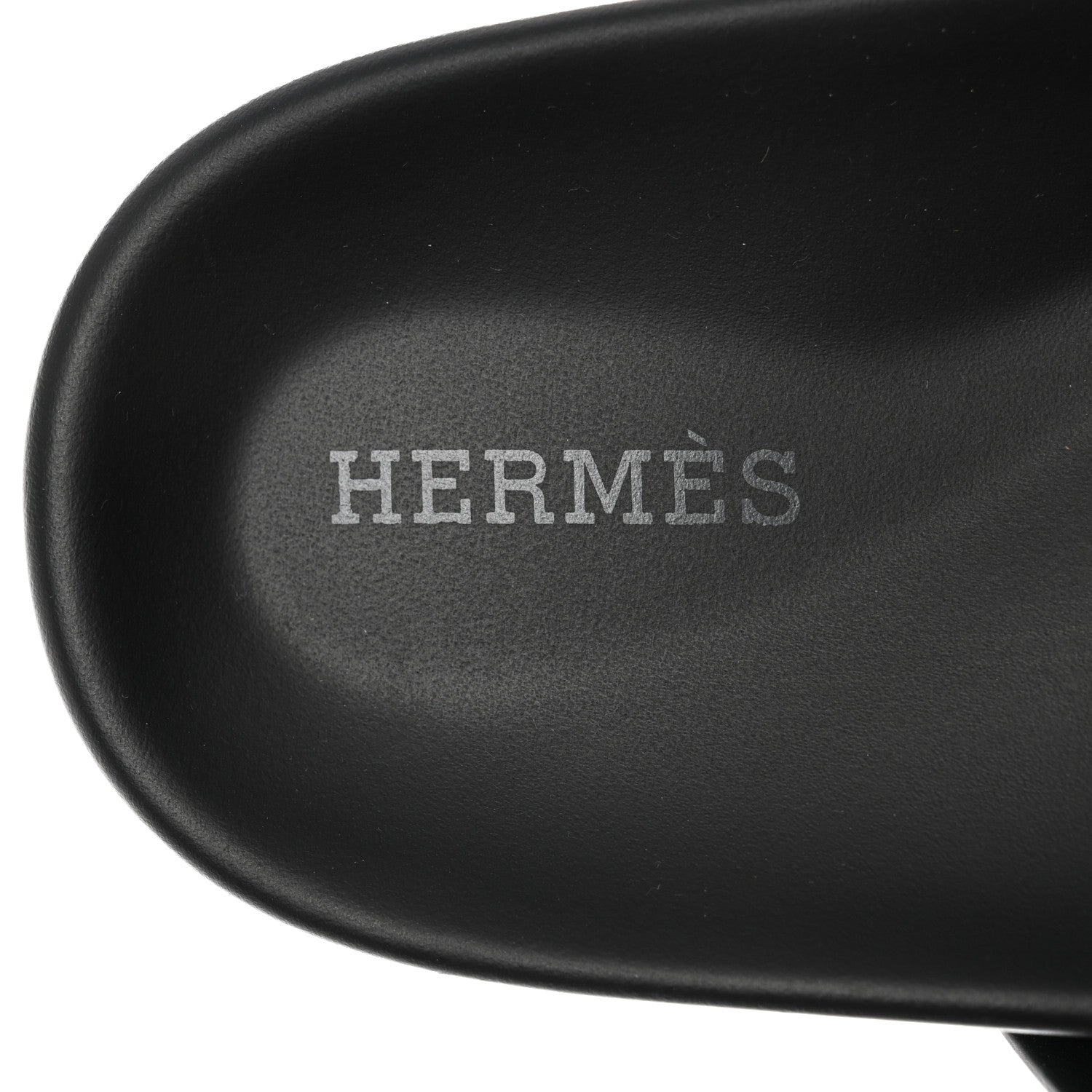 Hermes Calfskin Womens Chypre Sandals 36 Black 7 of 9