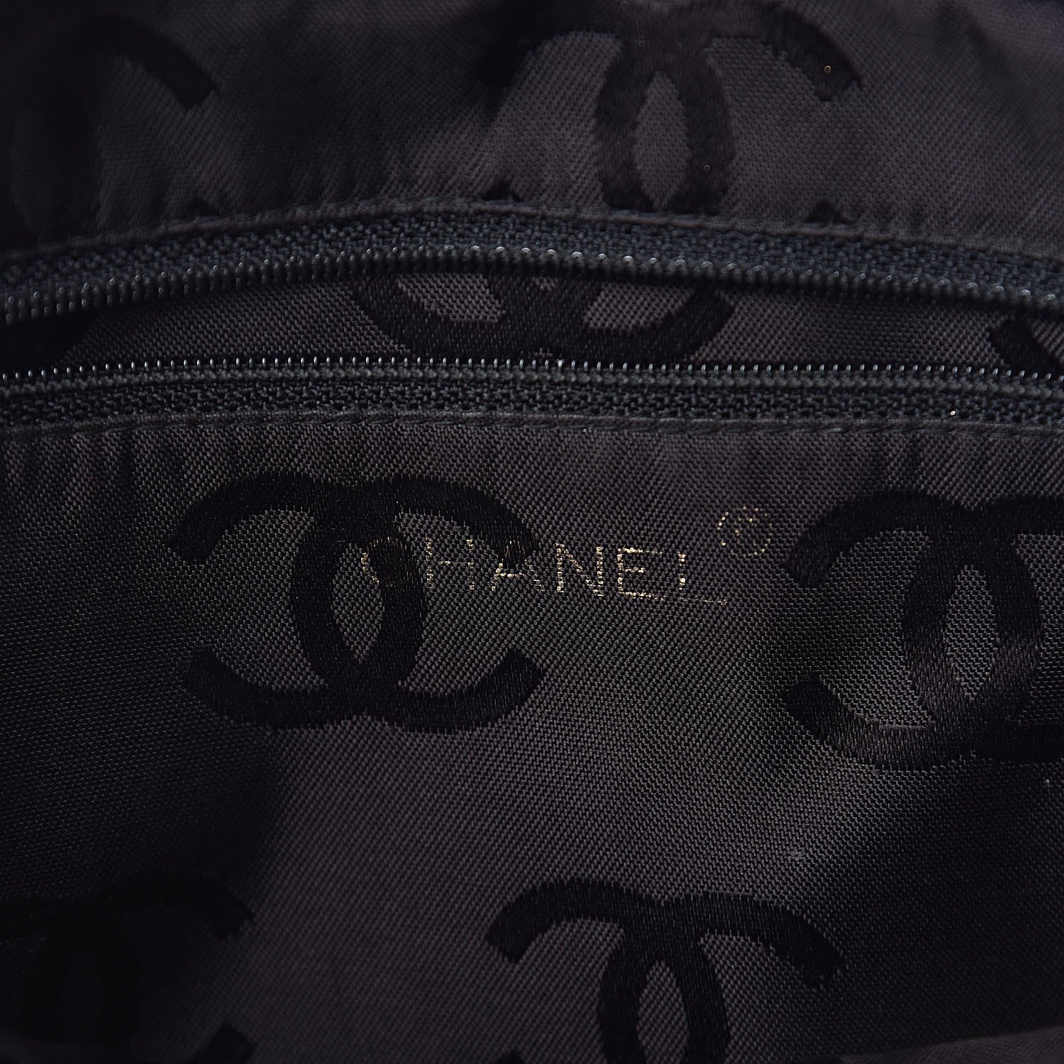 Chanel Caviar Chevron Quilted Camera Case Black 6 of 14