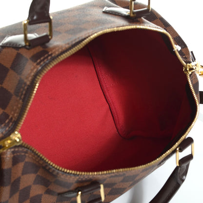 Louis Vuitton Damier Ebene Speedy Bandouliere 30 5 of 7