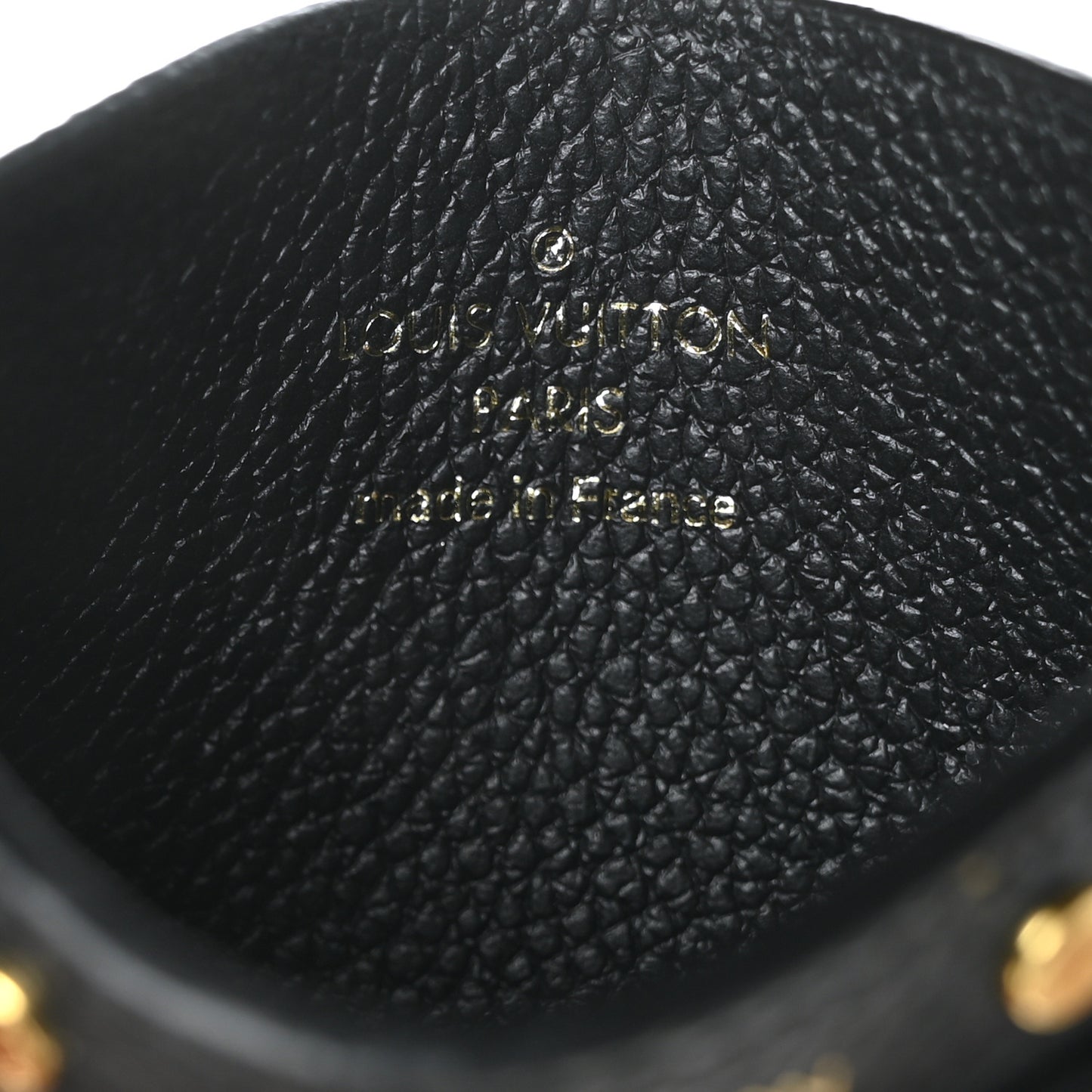 Empreinte Card Holder Black Beige